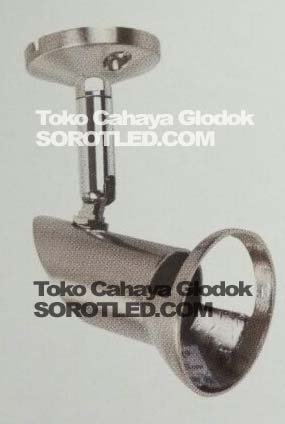 Lampu Etalase 3cm Silver Satin